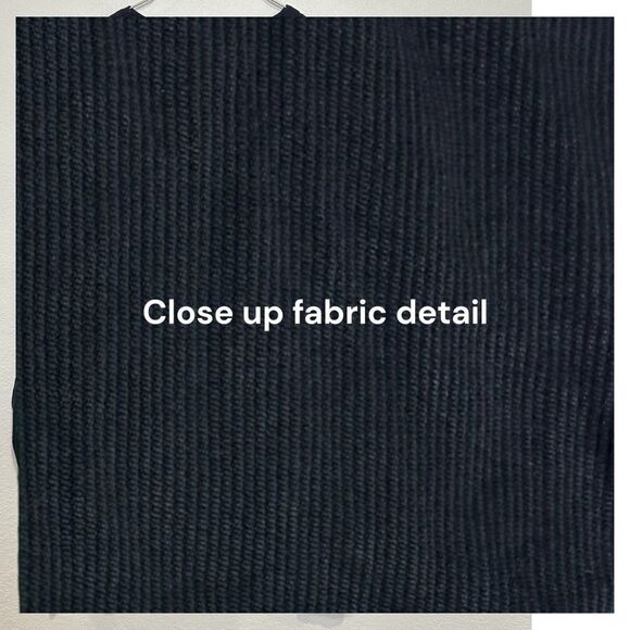 Eileen Fisher Boxy Black Ribbed Casual Cardigan Women Sz Medium Lagenlook USA - Picture 10 of 12